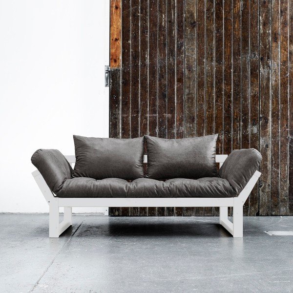 Kavč Karup Vintage Edge Bela/črna