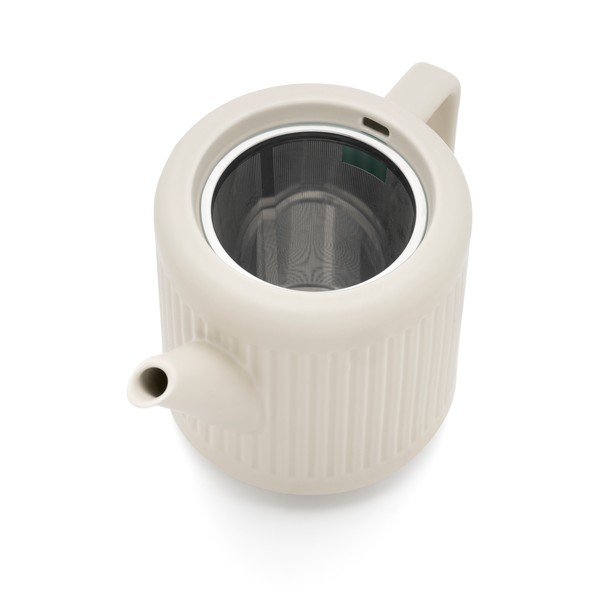 Bel porcelanast čajnik s cedilom 1,2 l Skagen – Bredemeijer-image-4