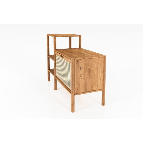 Regal iz masivnega hrasta 115x86 cm Pola – The Beds-image-1