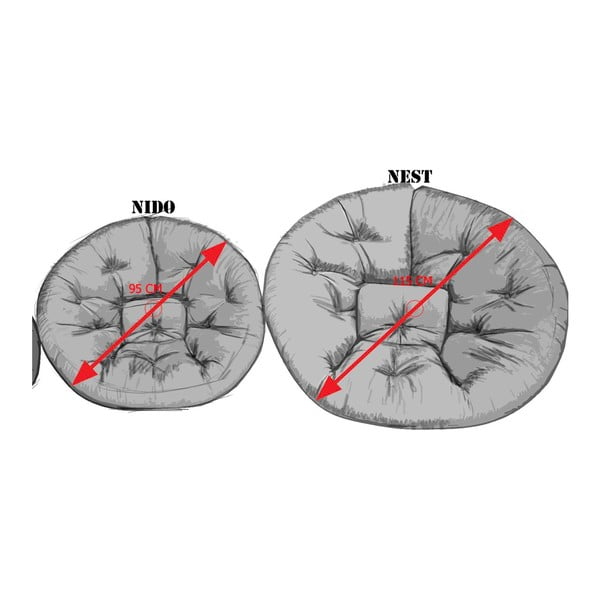 Zložljivi fotelj Karup Nest Lime-image-3
