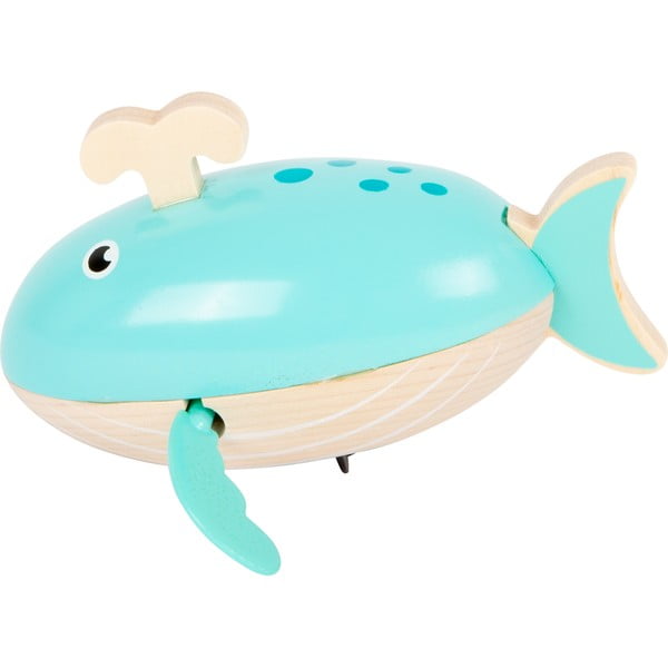 Lesena otroška vodna igrača Legler Whale