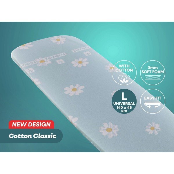 Prevleka za likalno desko 140x45 cm Cotton Classic L/Universal – LEIFHEIT-image-4