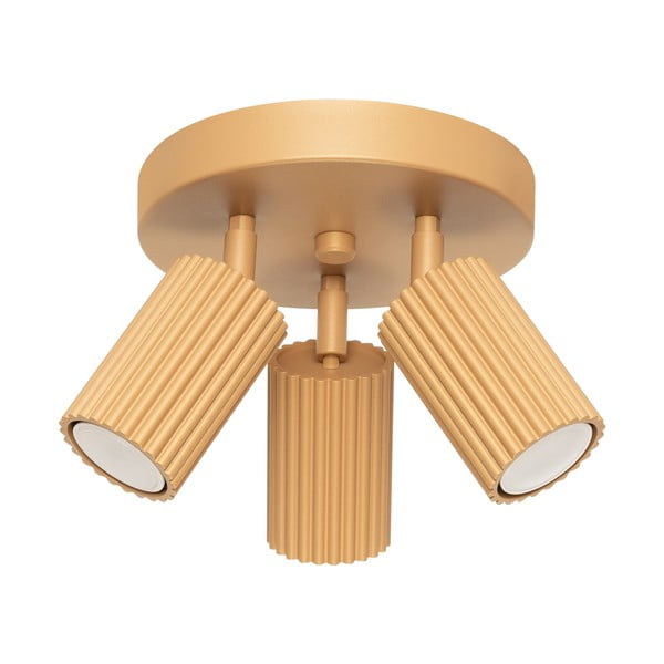 Točkovno svetilo v zlati barvi Gleam – Sollux