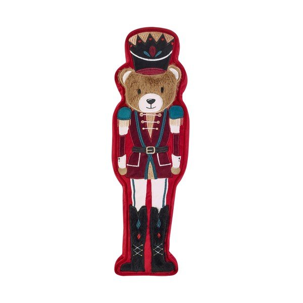Okrasna blazina z božičnim motivom 20x30 cm Christmas Nutcracker Bear – Catherine Lansfield
