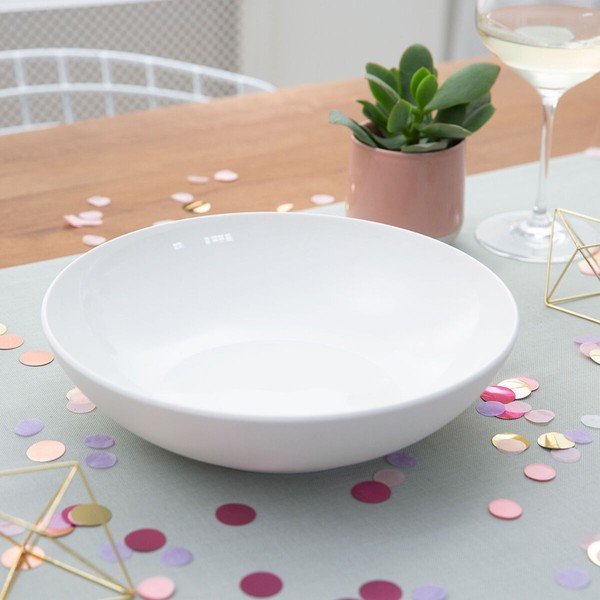 Bela porcelanasta servirna skleda Villeroy & Boch  Uni, ⌀ 26 cm-image-1