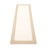 Bež/kremno bel zunanji in notranji tekač 70x240 cm Ilda Beige – Pappelina