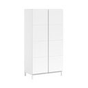 Bela otroška garderobna omara 99x196x58 cm Eva – Vipack