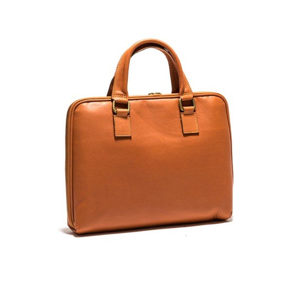 Usnjena torba za prenosni računalnik Anna Luchini 2120 Cognac-image-1