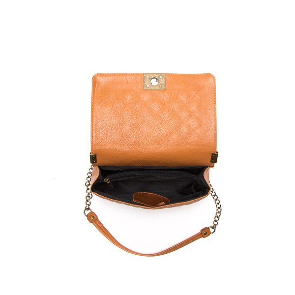Usnjena torbica Anna Luchini 2064 Cognac-image-3