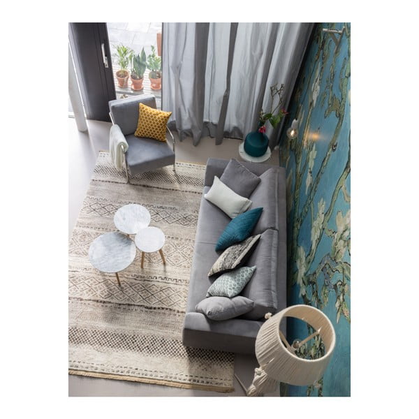 Stranska mizica s kamnitim videzom Zuiver, ⌀ 40 cm-image-4