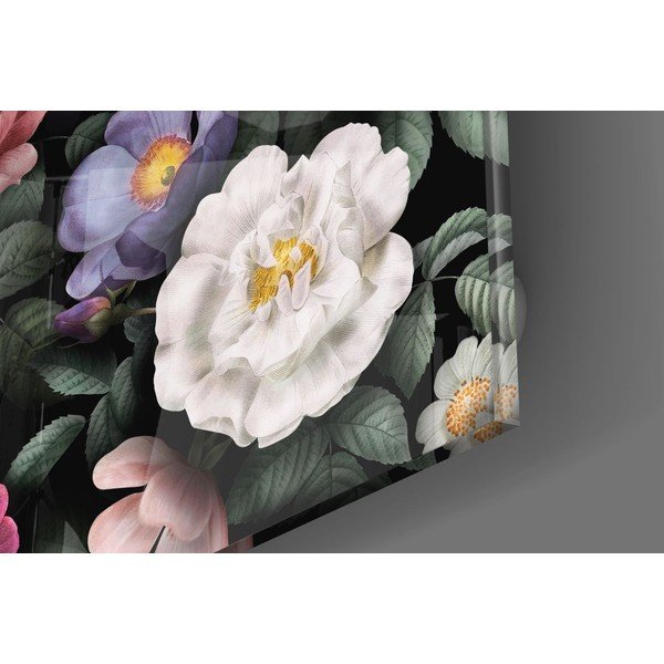 Steklena slika Insigne Flowers-image-2