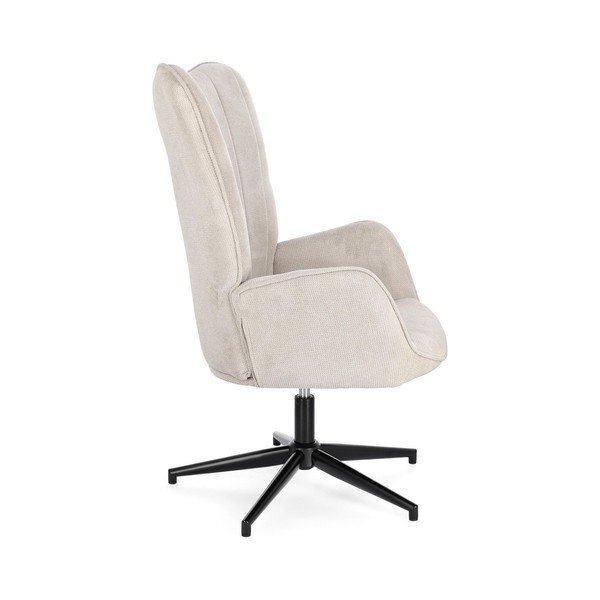 Bež vrtljiv fotelj Inas – Bizzotto-image-3