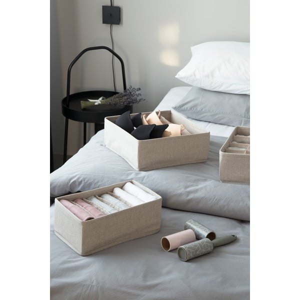 Bež organizator predalov s predali Bigso Box of Sweden Predal, 29 x 11 cm-image-3