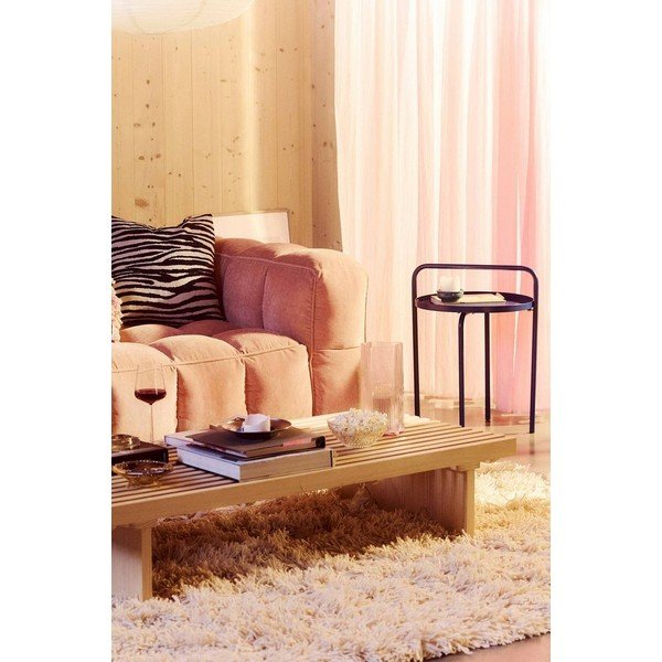 Kovinska okrogla stranska mizica ø 42 cm Bleket – Jotex-image-2