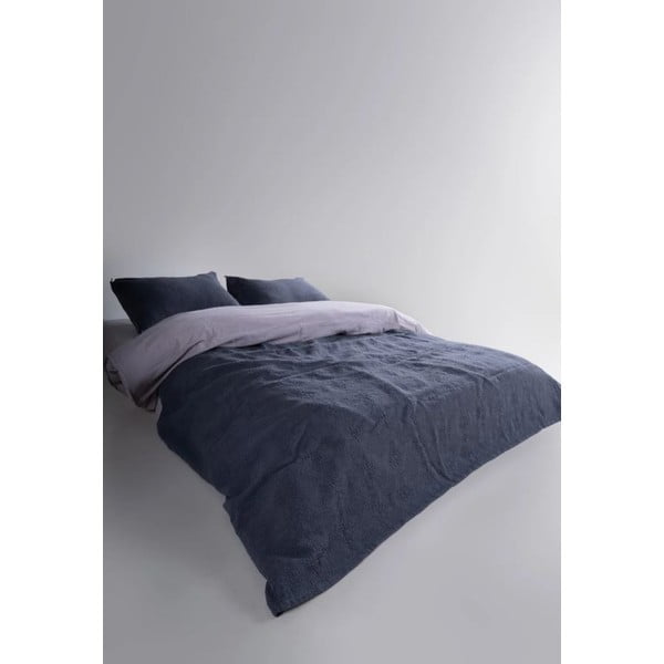 Temno siv komplet pregrinjala in prevleke za vzglavnik iz žakarja 240x260 cm Jacquard – Mila Home Luxury-image-4