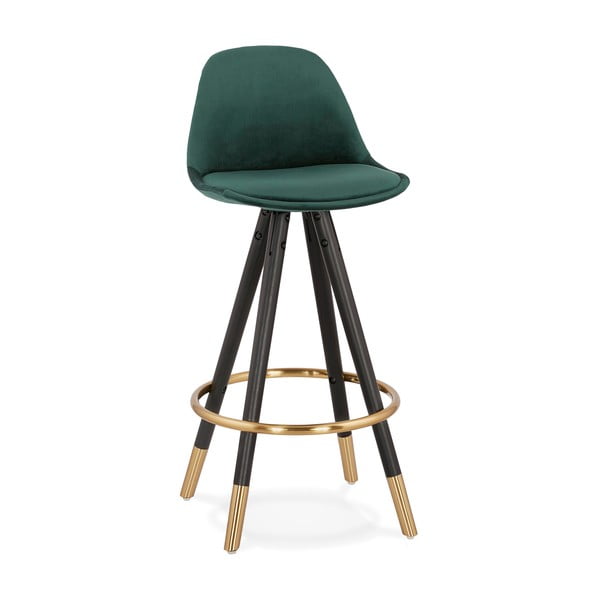 Temno zelen barski stol Kokoon Carry Mini, višina sedeža 65 cm