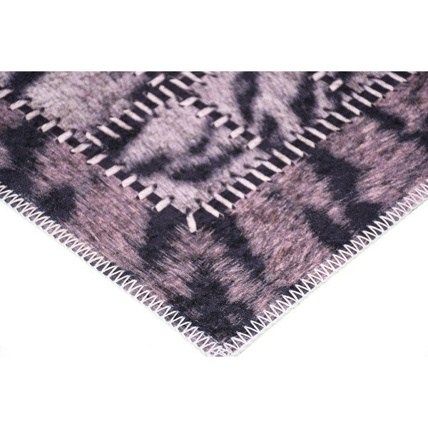 Temno rjava preproga Vitaus Animal, 80 x 120 cm-image-1