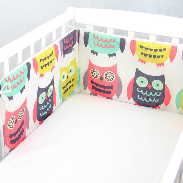Obloga za otroško posteljico Owls