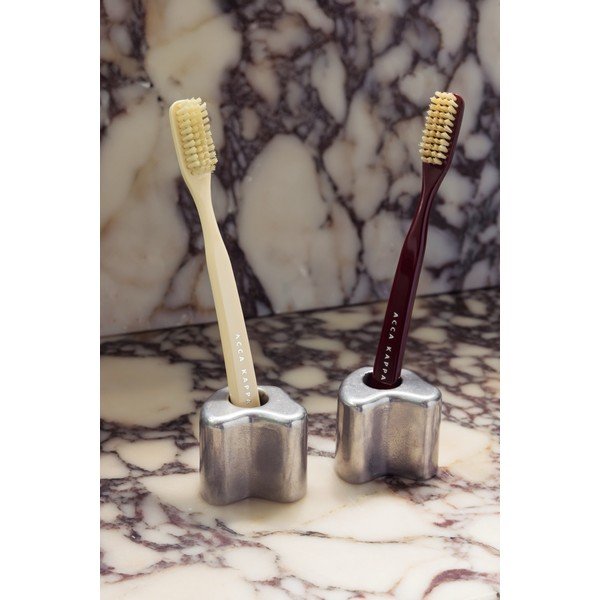 Kovinsko držalo za zobne ščetke v srebrni barvi Mis – noo.ma-image-2