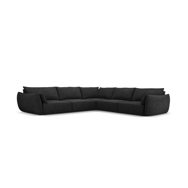 Temno siv kotni kavč (obojestranski) Vanda - Mazzini Sofas-image-2