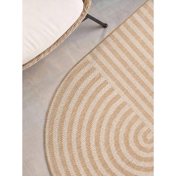 Kremno bela/v naravni barvi notranja in zunanja preproga 160x230 cm Haringey Woodfield – Ted Baker-image-2