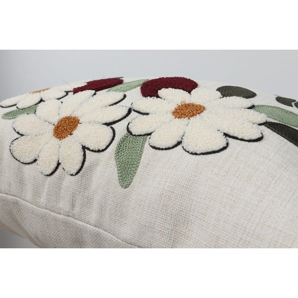 Lanena okrasna blazina 43x43 cm Papatya – Mioli Decor-image-3