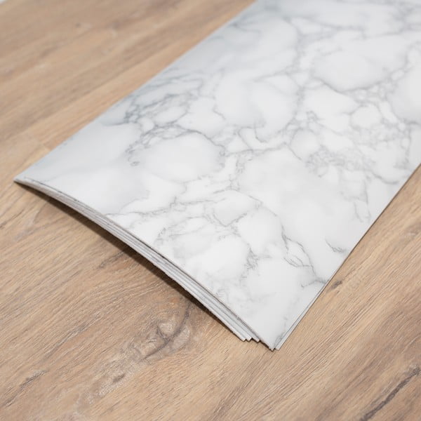 Stenske samolepilne panelne plošče v kompletu 6 ks 60x30 cm Carrara – SP TREND-image-1