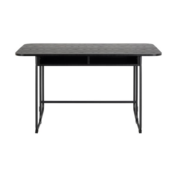 Črna jedilna miza 80x140 cm Darlington – Actona