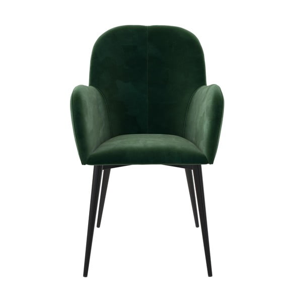 Zelen oblazinjen jedilni stol Fitz – Støraa-image-1