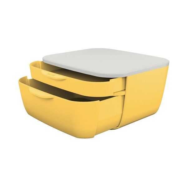 Rumena škatla s predali Leitz Cosy-image-4
