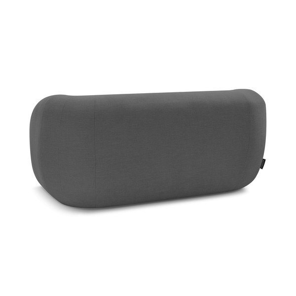 Temno siva sedežna garnitura iz šenilje 160 cm Celine – Bobochic Paris-image-4