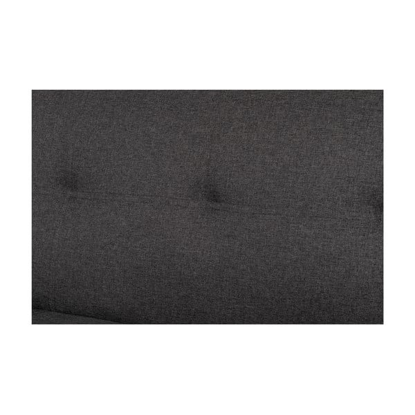 Temno siva raztegljiva zofa s sivimi nogami Debut Ozzie-image-4