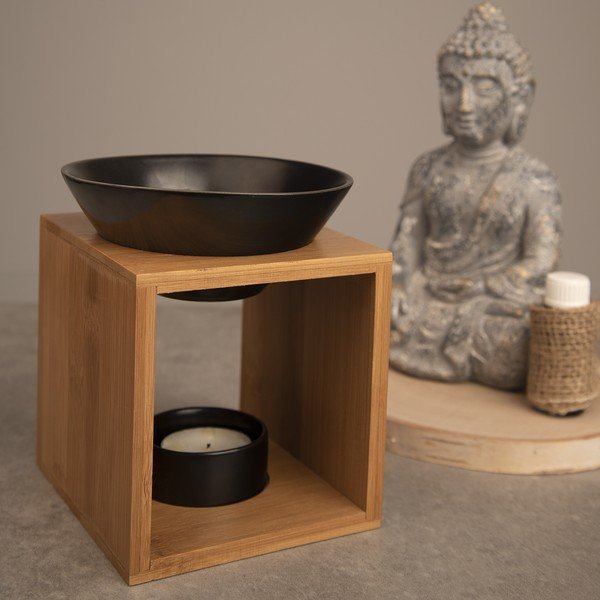 Porcelanast izparilnik Black – Orion-image-1