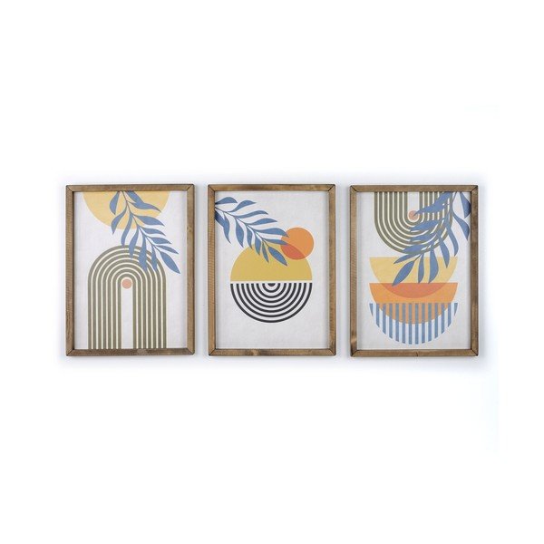 Komplet 3 slik Kate Louise Summer, 36 x 48 cm