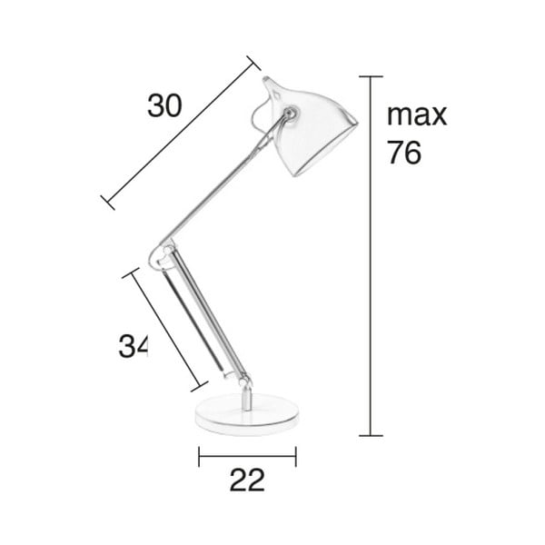 Bela namizna svetilka Zuiver Reader-image-3
