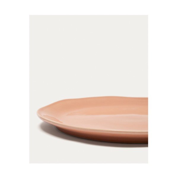 Svetlo rožnat keramičen krožnik ø 27 cm Tiraya – Kave Home-image-4