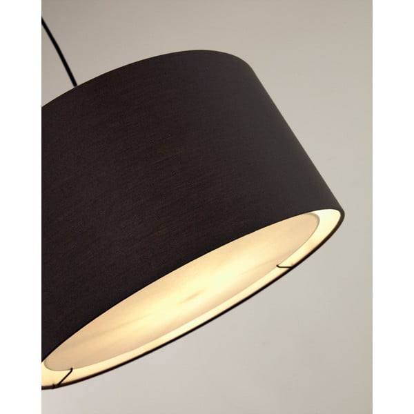 Črno senčilo ø 40 cm Santana – Kave Home-image-1