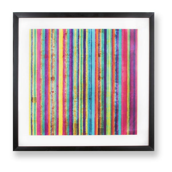 Plakat Graham & Brown Neon Stripe, 50 x 50 cm