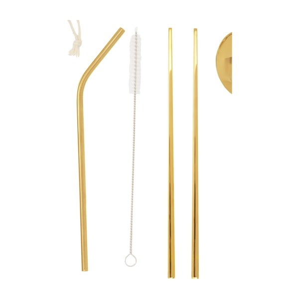 Pribor iz nerjavečega jekla v zlati barvi 6 ks Mimo – Premier Housewares-image-3