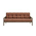 Oranžen raztegljiv kavč 204 cm Grab - Karup Design