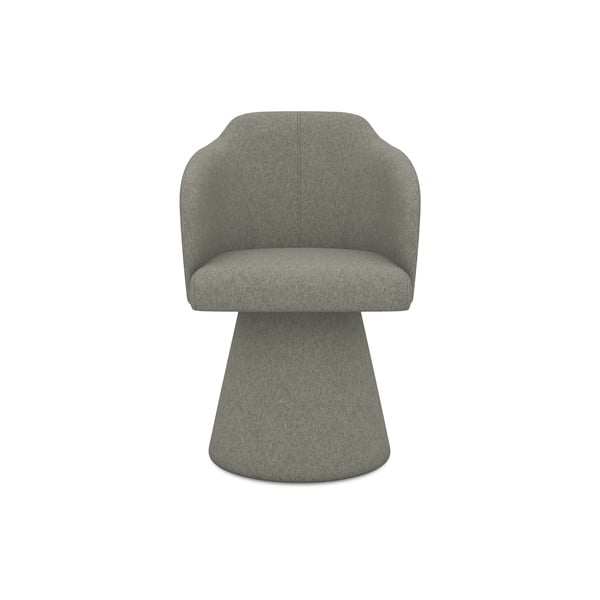 Siv oblazinjen jedilni stol Kanoa – Makamii-image-1