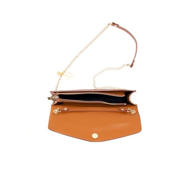 Usnjena torbica Mangotti 3013 Cognac-image-3