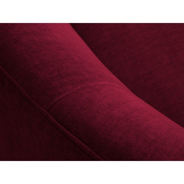 Bordo žametna asimetrična zofa Mazzini Sofas Debbie, leva-image-4