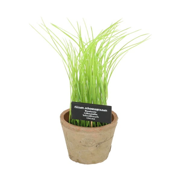 Umetna rastlina (višina 27 cm) Chives – Esschert Design-image-4