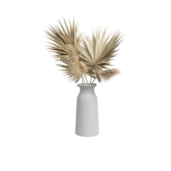 Bela keramična ročno izdelana vaza (višina 30 cm) Bia – Artevasi-image-4