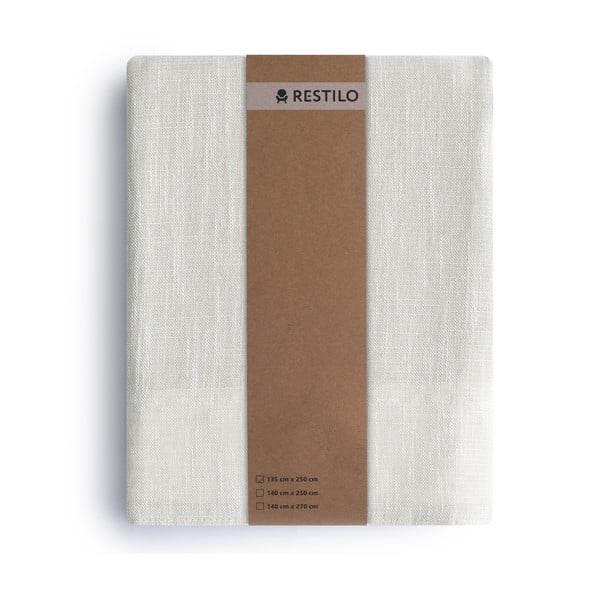 Kremno bela zavesa 140x270 cm Valeta – Restilo-image-4