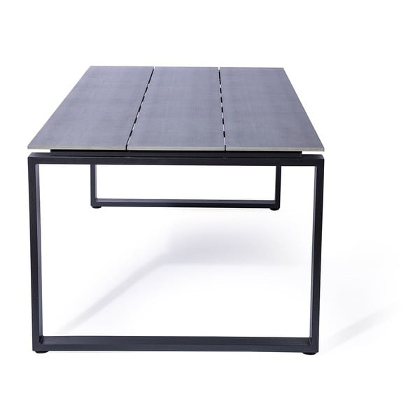 Komplet 4 jedilnih stolov iz ratana Gabriela in črne mize Strong - Bonami Essentials-image-3