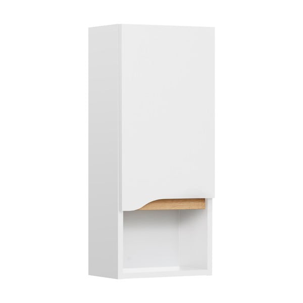 Bela visoka stenska kopalniška omarica 30x70 cm Set 857 – Pelipal