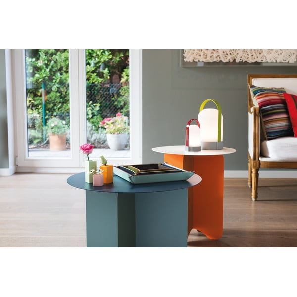 Bela LED zatemnitvena namizna svetilka (višina 15 cm) Uri – Remember-image-4