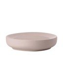 Svetlo rožnat porcelanast podstavek za milo Ume – Zone